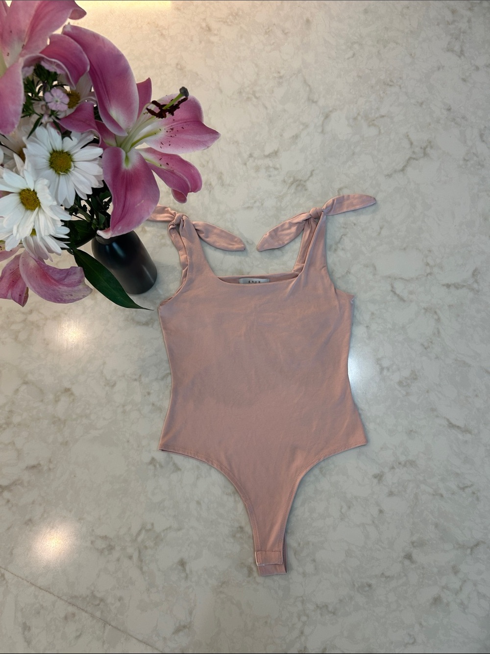 Gaze Tie-Strap Bodysuit